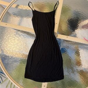 SKIMS Black Mini Dress